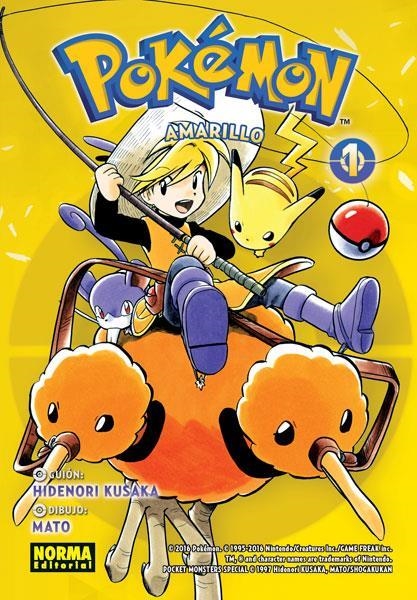 POKEMON 03 AMARILLO 01 | 9788467922028 | HIDENORI KUSAKA & SATOSHI YAMAMOTO