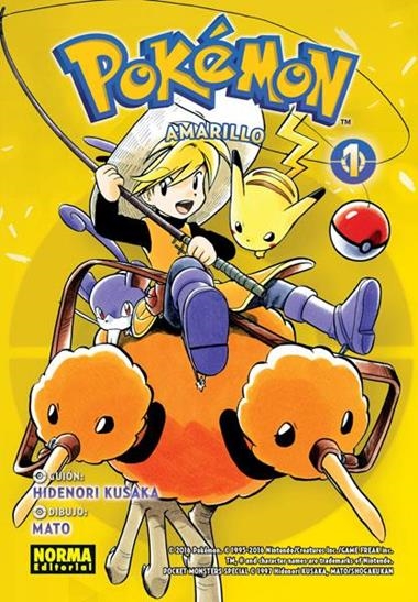 POKEMON 03 AMARILLO 01 | 9788467922028 | HIDENORI KUSAKA & SATOSHI YAMAMOTO