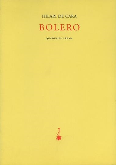 BOLERO | 9788477272151 | DE CARA, HILARI