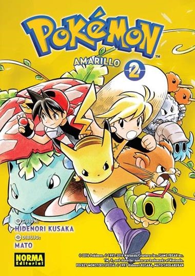 POKEMON 04 AMARILLO 02 | 9788467922035 | HIDENORI KUSAKA & SATOSHI YAMAMOTO