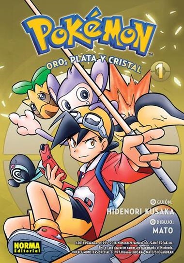 POKEMON 05 ORO PLATA Y CRISTAL 01 | 9788467923278 | HIDENORI KUSAKA & SATOSHI YAMAMOTO