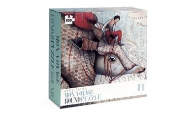 PUZZLE AVEC TATOU MON VOYAGE ROUND | 8436530162161 | LONDJI