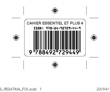 ESSENTIEL ET PLUS 4 CAHIER D'EXERCICES | 9788492729449 | VVAA