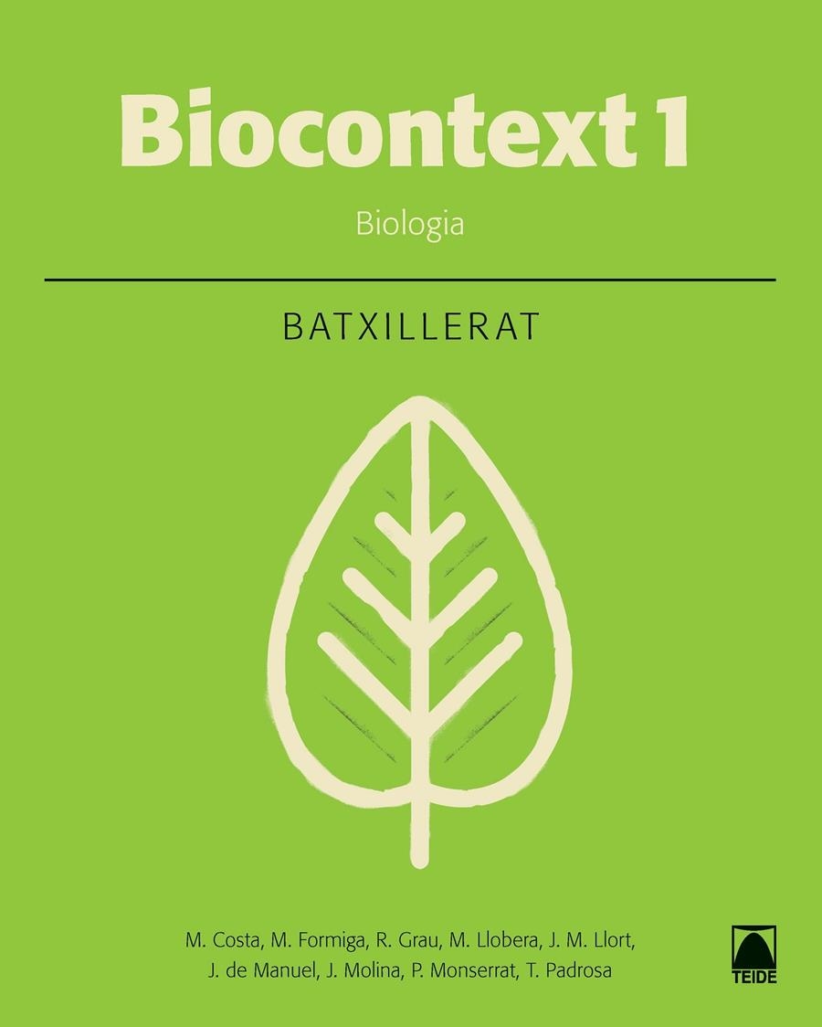 BIOCONTEXT 1 BIOLOGIA BATXILLERAT | 9788430753574 | VVAA