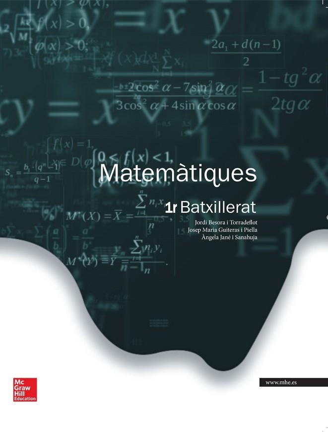 MATEMATIQUES 1 BATXILLERAT | 9788448196042 | VVAA