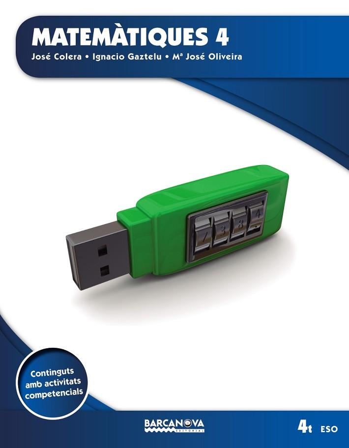 MATEMATIQUES 4 ESO | 9788448939939 | VV.AA.