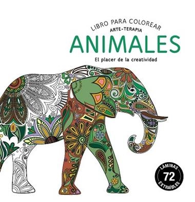 ANIMALES ARTE TERAPIA | 9788415618515 | EDITORIAL ALMA