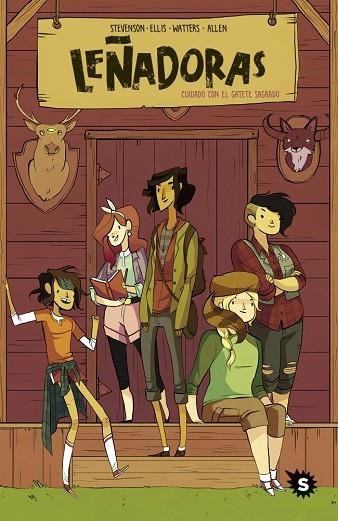 Leñadoras 01 Cuidado con el gatete sagrado | 9788494425776 | ND STEVENSON & GRACE ELLIS & WATTERS