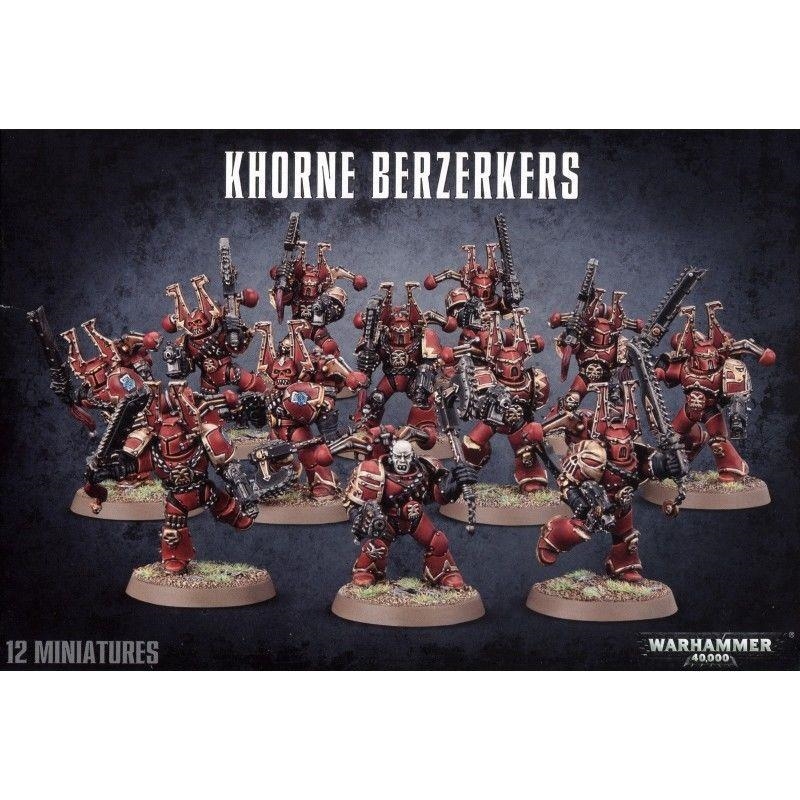 ESCUADRA DE BERSERKERS DE KHORNE | 5011921964567 | GAMES WORKSHOP
