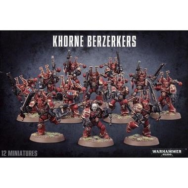 ESCUADRA DE BERSERKERS DE KHORNE | 5011921964567 | GAMES WORKSHOP