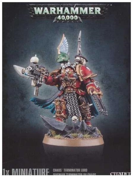 SEÑOR DEL CAOS CON ARMADURA DE EXTERMINA | 5011921049684 | GAMES WORKSHOP