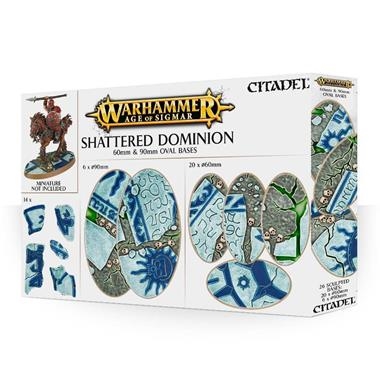 AOS: SHATTERED DOMINION: 60 & 90MM OVAL | 5011921073139 | GAMES WORKSHOP
