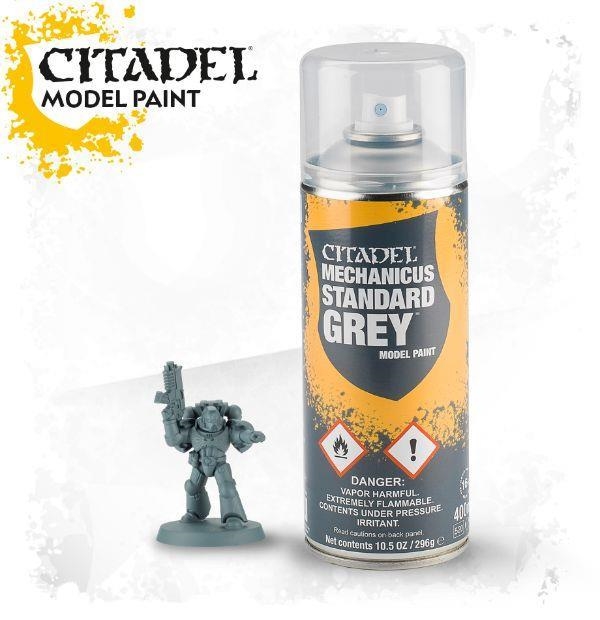 MECHANICUS STANDARD GREY SPRAY (6-PACK) | 99209999050063 | GAMES WORKSHOP