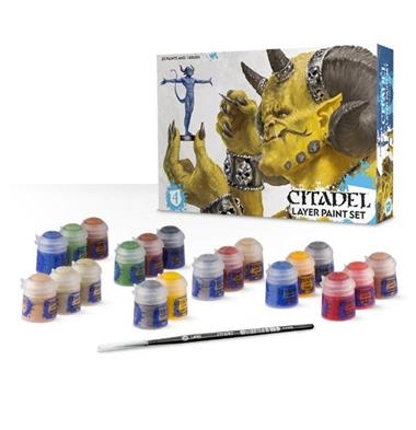 CITADEL LAYER PAINT SET | 5011921064892 | GAMES WORKSHOP