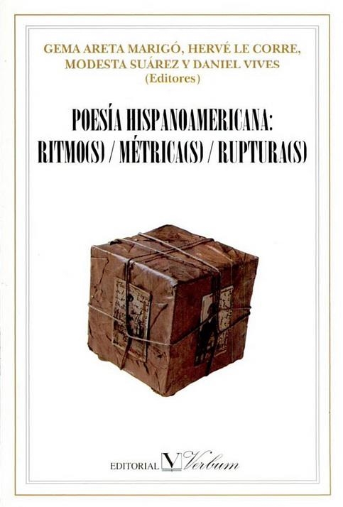 POESIA HISPANOAMERICANA RITMO(S) METRICA(S) RUPTURA(S) | 9788479621421 | ARETA MARIGO, GEMA