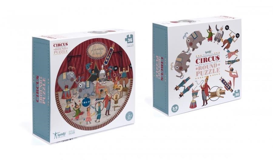 CIRCUS ROUND PUZZLE | 8436530160723 | LONDJI