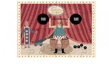 PUZZLE HOMME MUSCLÉ | 8436530000000 | LONDJI