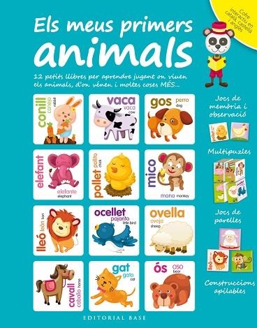 ELS MEUS PRIMERS ANIMALS | 9788416587261 | VV.AA.