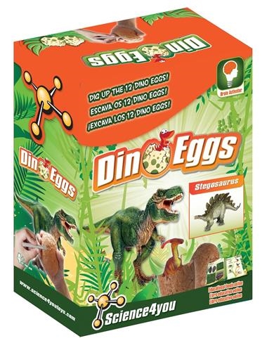 DINOEGGS STEGOSAURUS | 5600310398146 | SCIENCE4YOU