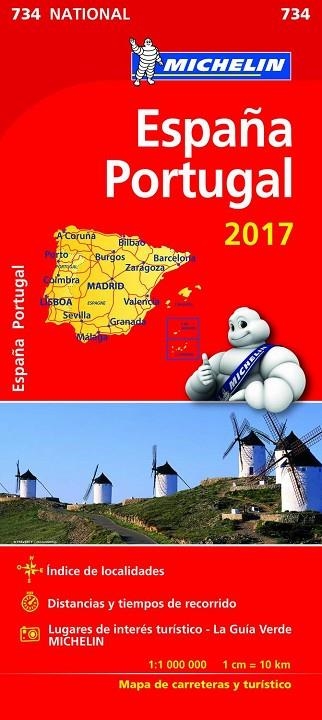 MAPA NATIONAL ESPAÑA PORTUGAL | 9782067218932 | VARIOS AUTORES