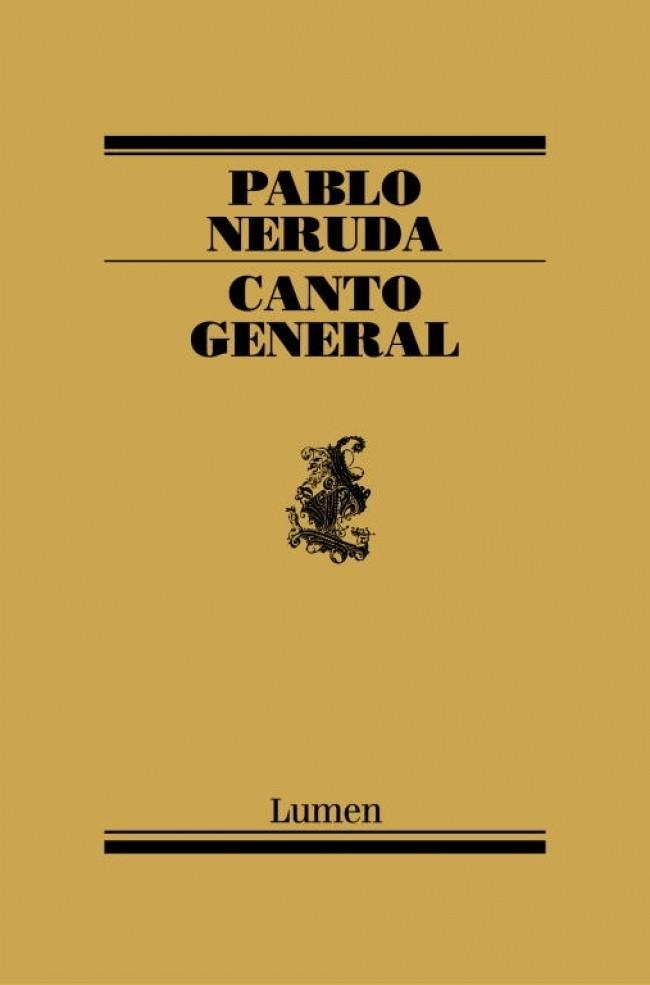 CANTO GENERAL | 9788426427168 | PABLO NERUDA