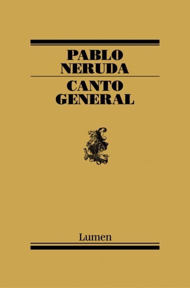 CANTO GENERAL | 9788426427168 | PABLO NERUDA