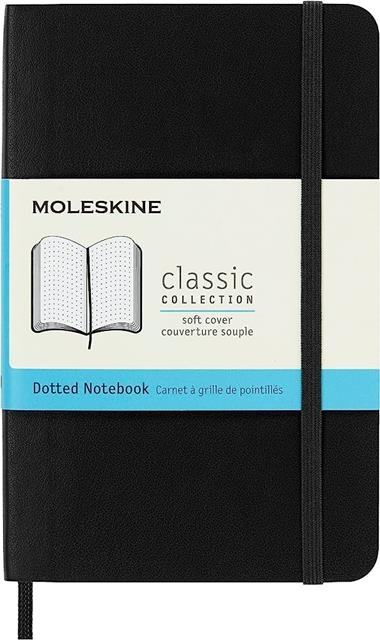 LLIBRETA TAPA TOVA DOTTED POCKET NEGRA | 8051272892734 | MOLESKINE