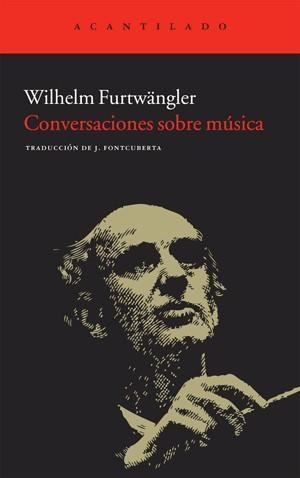 CONVERSACIONES SOBRE MUSICA | 9788415277293 | WILHELM FURTWANGLER