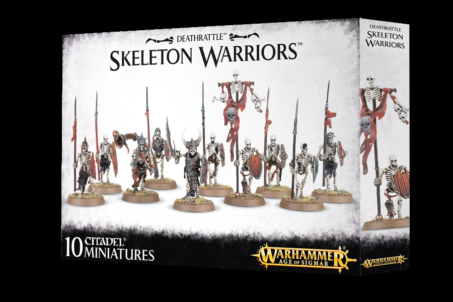 DEATHRATTLE SKELETON WARRIORS | 5011921083367 | GAMES WORKSHOP