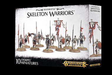 DEATHRATTLE SKELETON WARRIORS | 5011921083367 | GAMES WORKSHOP