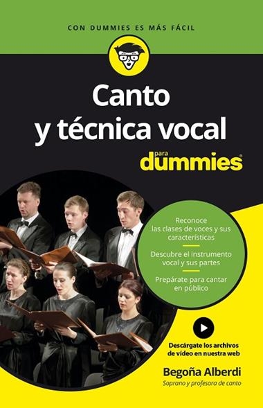 CANTO Y TECNICA VOCAL PARA DUMMIES | 9788432903663 | BEGOÑA ALBERDI DE MIGUEL