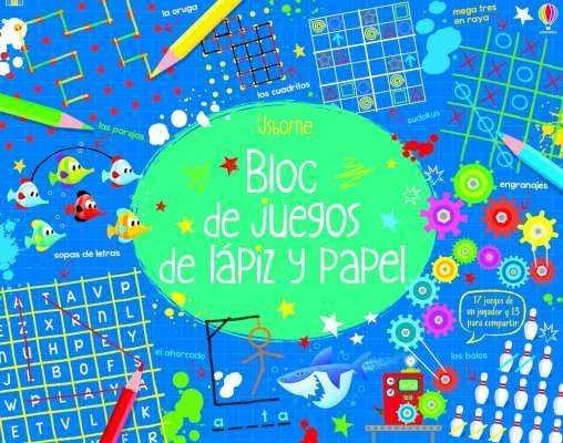 BLOC DE JUEGOS DE LAPIZ Y PAPEL | 9781474934435 | TUDHOPE SIMON