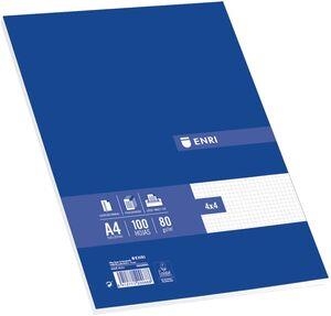 100 FULLS QUADRICULATS A4 80GR SENSE FORATS | 8412771200688 | ENRI