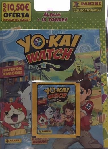 ALBUM YO KAI WATCH + 15 SOBRES | 9788427870611 | VVAA