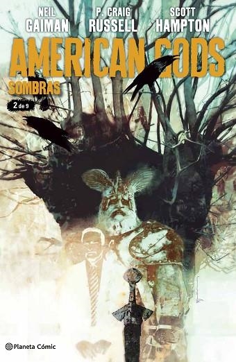 AMERICAN GODS SOMBRAS 2 | 9788491467199 | GAIMAN & RUSSELL & HAMPTON