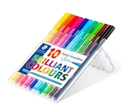 10 RETOLADORS BROADLINER 0.8 MM | 4007817338117 | STAEDTLER