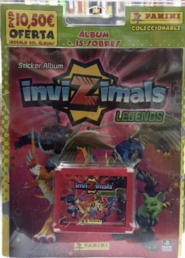 ALBUM + 15 SOBRES INVIZIMALS 2018 | 9788427870772 | PANINI