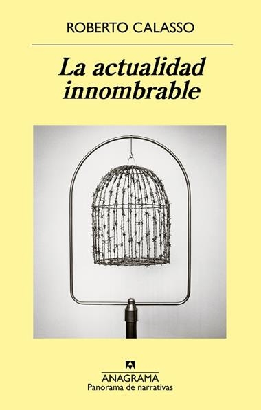 LA ACTUALIDAD INNOMBRABLE | 9788433980052 | ROBERTO CALASSO