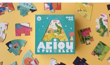 AEIOU 5 PUZZLES | 8436530167685 | LONDJI & SANDRA DE LA PRADA