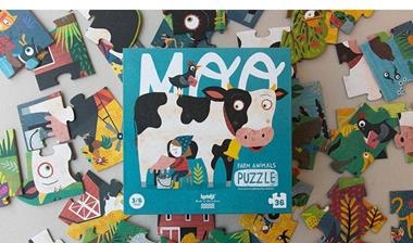 FARM ANIMALS PUZZLE MOO | 8436530167661 | LONDJI