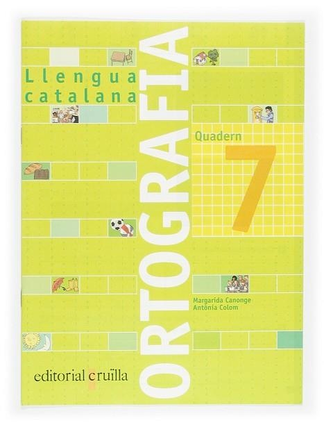 ORTOGRAFIA QUADERN LLENGUA CATALANA 7 | 9788466110945 | VVAA