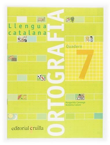 ORTOGRAFIA QUADERN LLENGUA CATALANA 7 | 9788466110945 | VVAA