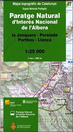 MAPA TIPOGRAFIC DE CATALUNYA ESPAIS NATURALS PROTEGITS | 9788439396741 | GENERALITAT DE CATALUNYA