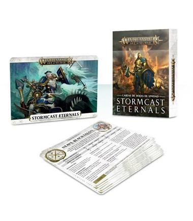 WARSCROLL CARDS: STORMCAST ETERNALS ESP | 5011921103232 | GAMES WORKSHOP