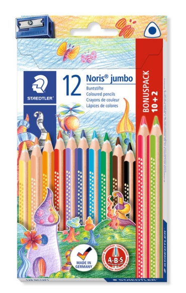 LLAPIS DE COLORS NORIS JUMBO  | 4007817036808 | STAEDTLER 