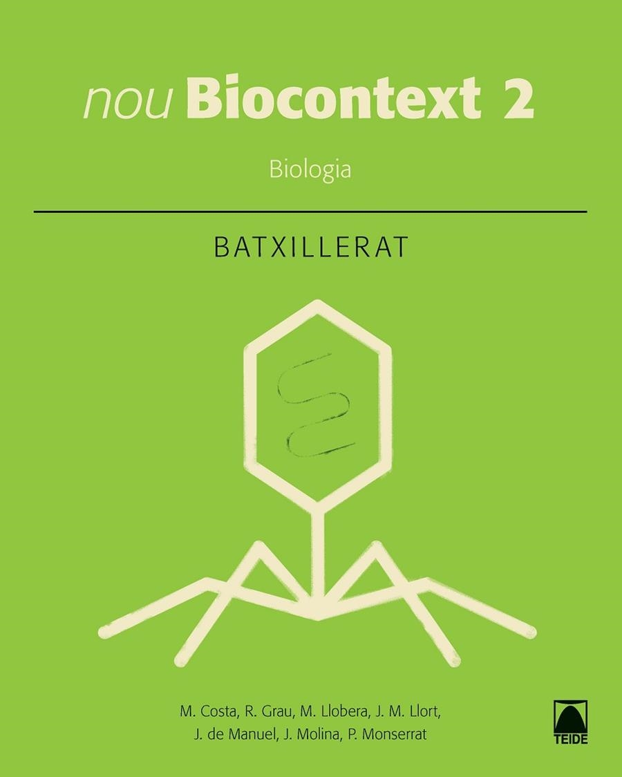 NOU BIOCONTEXT 2 BIOLOGIA BATXILLERAT | 9788430753864 | VVAA