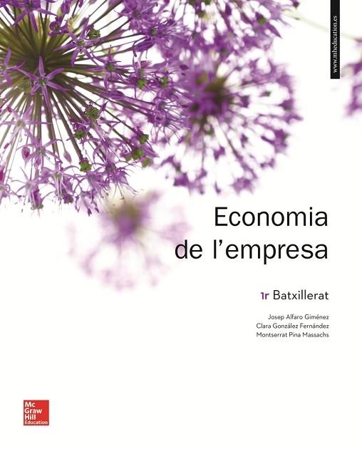 ECONOMIA DE L'EMPRESA 1 BATXILLERAT | 9788448614522 | VVAA
