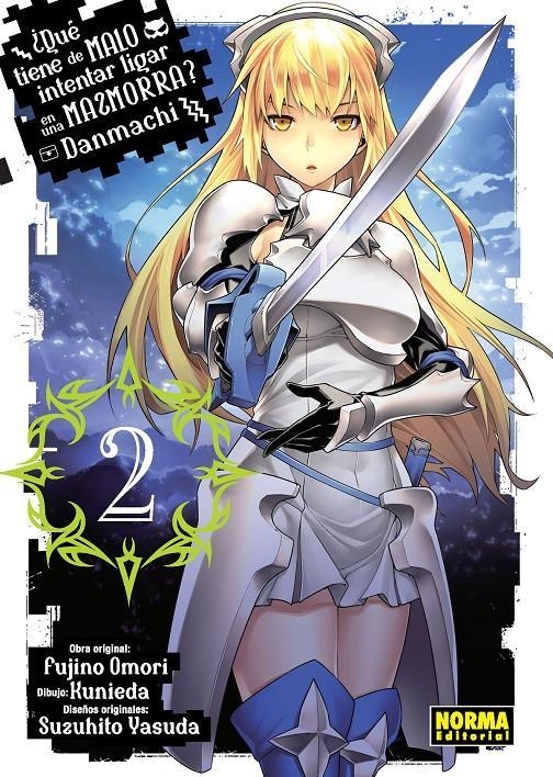DANMACHI 02 QUE TIENE DE MALO INTENTAR LIGAR EN UNA MAZMORRA | 9788467932447 | FUJINO OMORI & KUNIEDA & SUZUHITO YASUDA