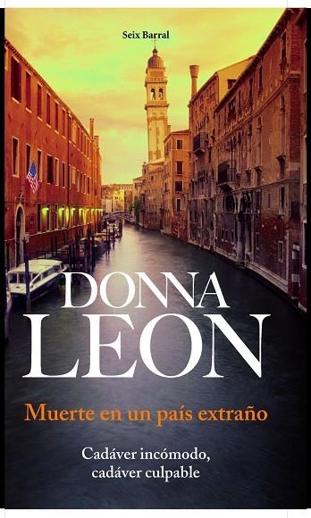 MUERTE EN UN PAIS EXTRAÑO | 9788432228476 | DONNA LEON