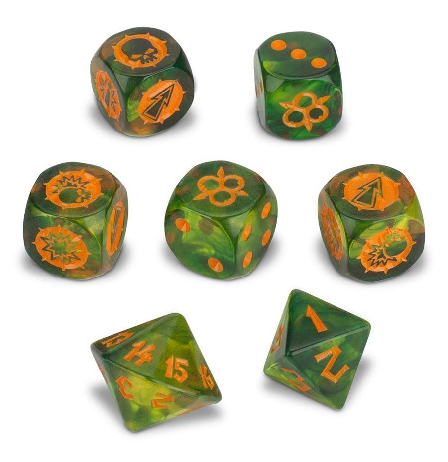NURGLE'S ROTTERS BLOOD BOWL DICE | 5011921081264 | GAMES WORKSHOP